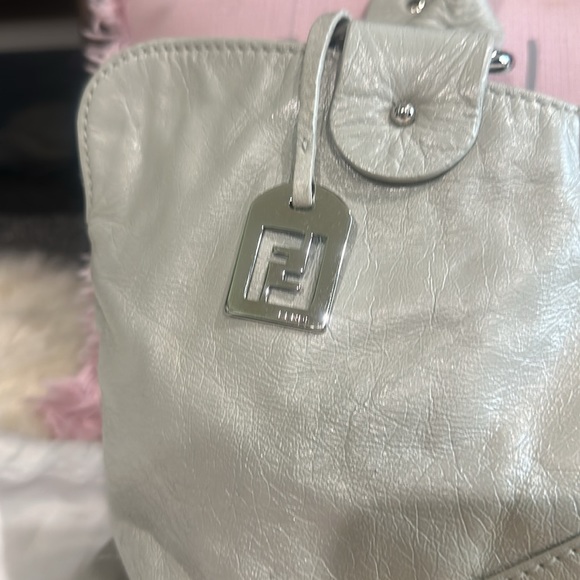 Fendi leather shoulder  bag - Picture 4 of 13